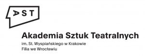 Logo Akademii Sztuk Teatralnych